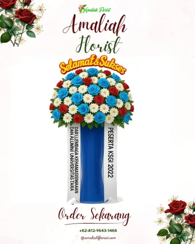 Standing Flower di Kota Karang Raya